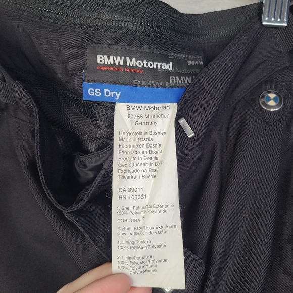 BMW Motorrad Men’s GS Dry Size 44 (34x30) ADV Motorcycle Riding Pants Padded - Picture 2 of 16